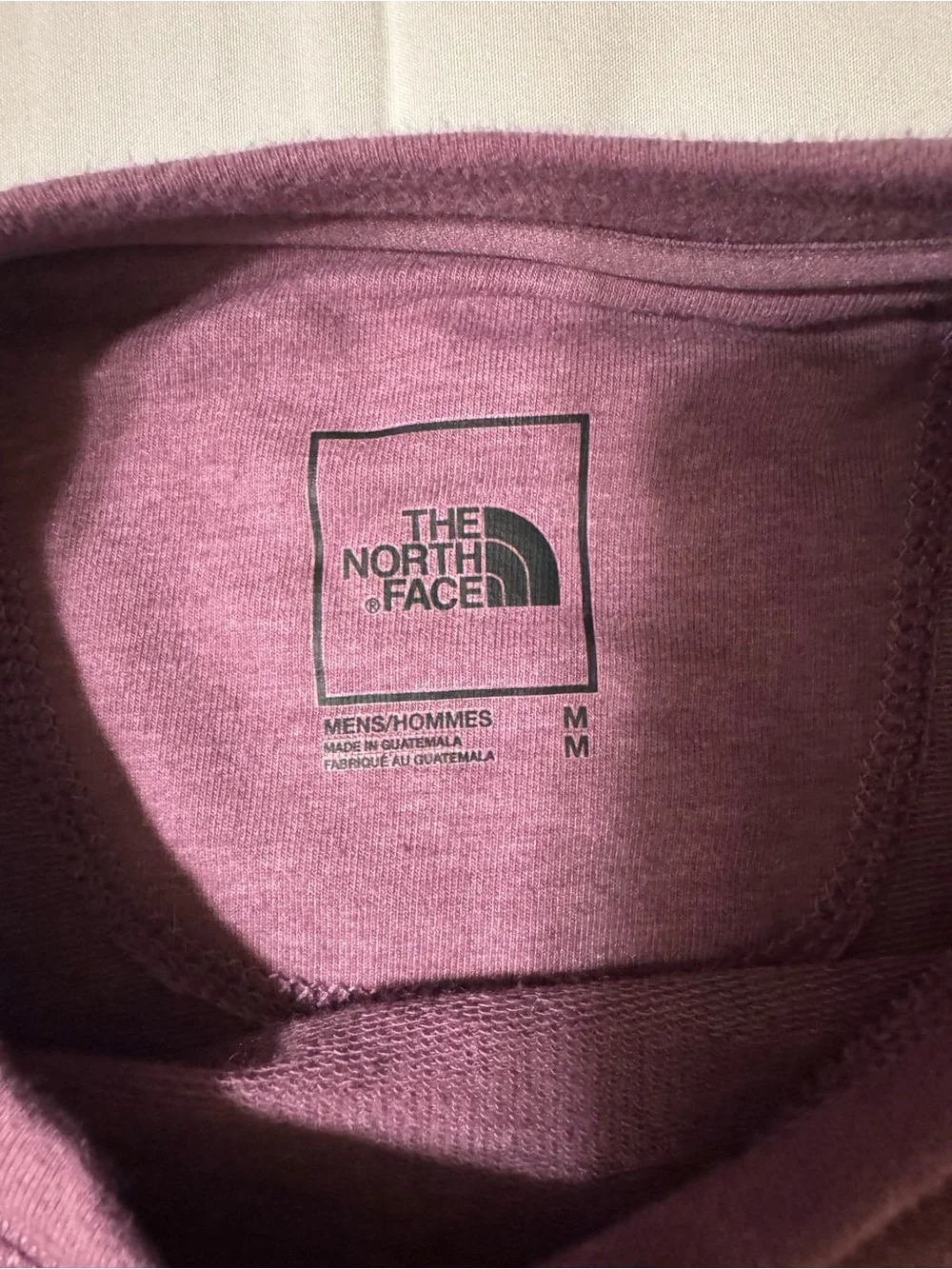 The North Face Men’s Crewneck Long Sleeve - Mauve Purple